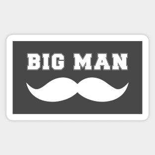 Big Man Cute Moustache Papito Magnet